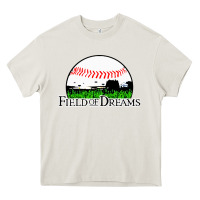 Cream field of dreams Heavy Core Tee - artisFamous