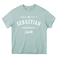 Arona Sebastian Personalized Name Mens Birthday Heavy Core Tee - artisFamous