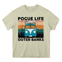 Mossy pogue life outer banks retro vintage Heavy Core Tee - artisFamous
