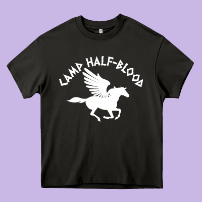 Camp Half Blood Heavy Core Tee Designed By Artisfamous