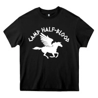 Black camp half blood Heavy Core Tee - artisFamous