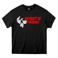 Black university of phoenix Heavy Core Tee - artisFamous