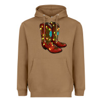Toasted Coconut cowboy boots christmas Heavyweight Hoodie - RanaPortraitStore