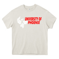Cream university of phoenix Heavy Core Tee - artisFamous
