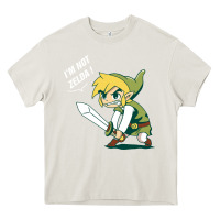 Cream i’m not zelda Heavy Core Tee - artisFamous