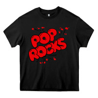 Black pop rocks Heavy Core Tee - artisFamous