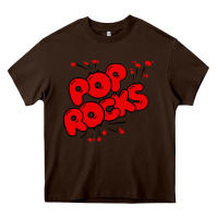 Chocolate Brown pop rocks Heavy Core Tee - artisFamous