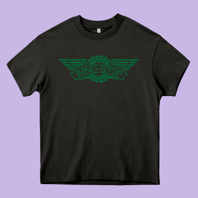 Wingstop Heavy Core Tee Designed By Artisfamous