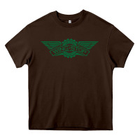 Chocolate Brown wingstop Heavy Core Tee - artisFamous