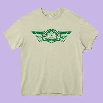 Wingstop Heavy Core Tee Designed By Artisfamous