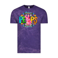 Cloud Purple Chillin Peeps With My Vintage Tee - CowhideDigitalArt