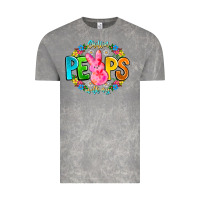 Cloud Rock Chillin Peeps With My Vintage Tee - CowhideDigitalArt