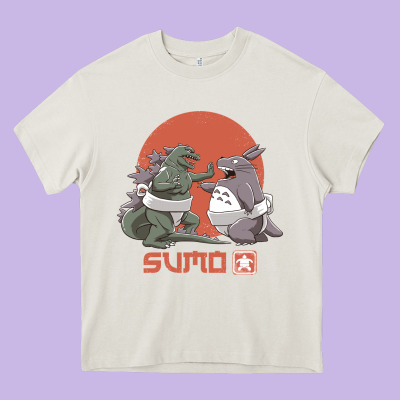 Sumo Pop Heavy Core Tee Designed By Artisfamous
