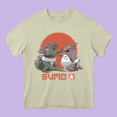 Sumo Pop Heavy Core Tee Designed By Artisfamous