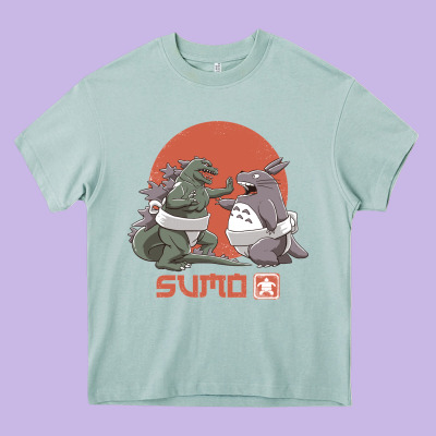 Sumo Pop Heavy Core Tee Designed By Artisfamous