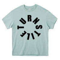Arona TURNSTILE BLACK ON WHITE Heavy Core Tee - artisFamous
