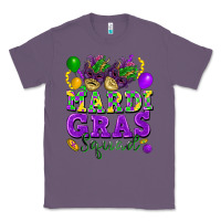 Lavender Mardi Gras squad Classic Tee - FaDigitalArtStudio