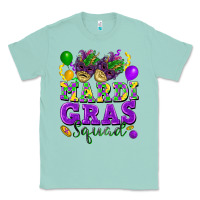 Seafoam Mardi Gras squad Classic Tee - FaDigitalArtStudio