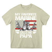 Mossy marine papa, gifts my favorite marine calls me pa pa military mother Heavy Core Tee - artisFamous