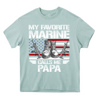 Arona marine papa, gifts my favorite marine calls me pa pa military mother Heavy Core Tee - artisFamous