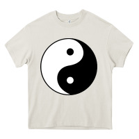 Cream Yin and yang Heavy Core Tee - artisFamous
