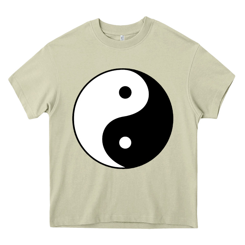 Yin And Yang Heavy Core Tee by artisFamous | Teevron