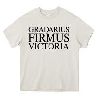 Cream gradarius firmus victoria Heavy Core Tee - artisFamous