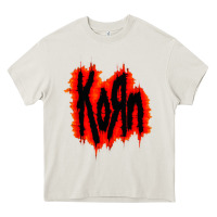 Cream vintage kor'n Heavy Core Tee - artisFamous