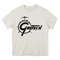 Cream gretsch Heavy Core Tee - artisFamous