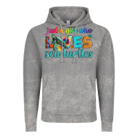 Cloud Rock just a girl who loves sea turtle Vintage Hoodie - Artiststas