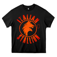 Black italian stallion Heavy Core Tee - artisFamous
