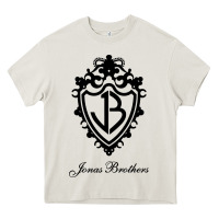 Cream jona's brothers Heavy Core Tee - artisFamous