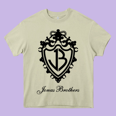 Jona's Brothers Heavy Core Tee Designed By Artisfamous