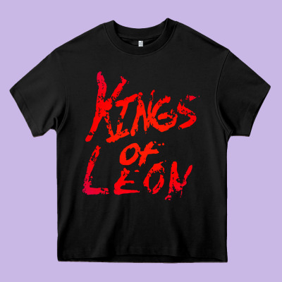 Kings Of Leon Heavy Core Tee Designed By Artisfamous