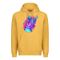 Mustard mermaid Premium Hoodie - Jasminsmagicworld
