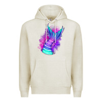 Oatmeal Heather mermaid Premium Hoodie - Jasminsmagicworld