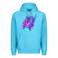 Ocean Blue mermaid Premium Hoodie - Jasminsmagicworld