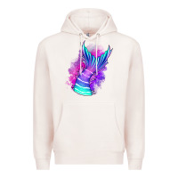 Pale Pink mermaid Premium Hoodie - Jasminsmagicworld