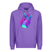 Purple mermaid Premium Hoodie - Jasminsmagicworld