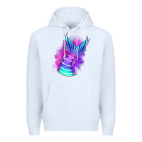 White mermaid Premium Hoodie - Jasminsmagicworld