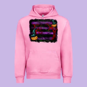 Halloween Witch Hat Backround Urban Hoodie Designed By Ranaportraitstore