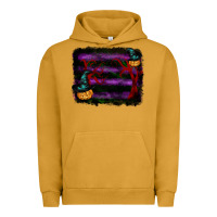 Pigment Peanut Butter halloween witch hat backround Urban Hoodie - RanaPortraitStore
