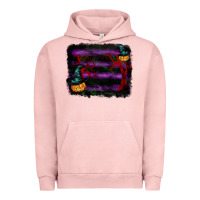 Pigment Salmon halloween witch hat backround Urban Hoodie - RanaPortraitStore