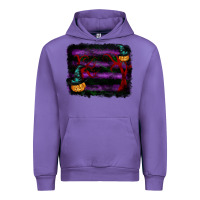 Tulip halloween witch hat backround Urban Hoodie - RanaPortraitStore