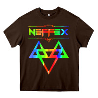 Chocolate Brown neffex Heavy Core Tee - artisFamous