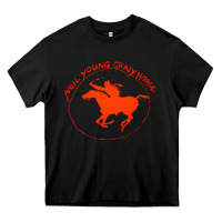 Black neil young Heavy Core Tee - artisFamous