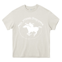 Cream neil young Heavy Core Tee - artisFamous