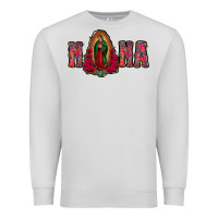 Dove Grey Nana Lady Of Guadalupe Premium Sweatshirt - Jasminsmagicworld