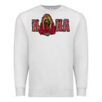 Oatmeal Heather Nana Lady Of Guadalupe Premium Sweatshirt - Jasminsmagicworld