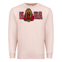 Pale Pink Nana Lady Of Guadalupe Premium Sweatshirt - Jasminsmagicworld